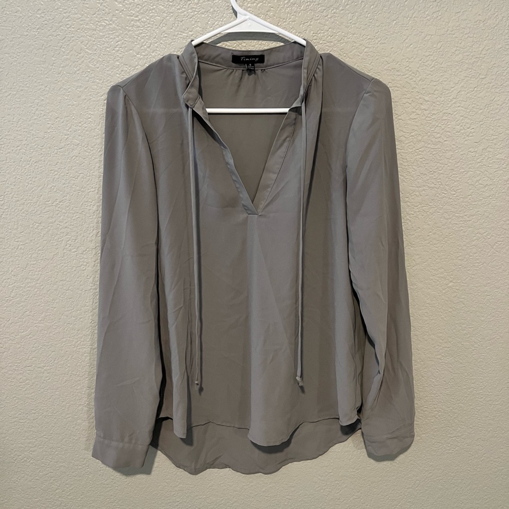 Grey Blouse